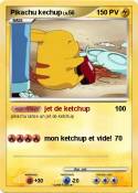 Pikachu kechup