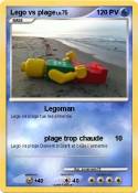 Lego vs plage