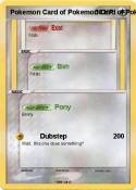 Pokemon Card of