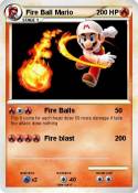 Fire Ball Mario