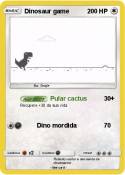 Dinosaur game