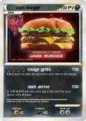dark burger