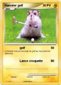 Hamster golf