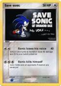 Save sonic