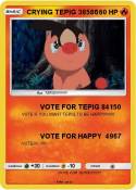 CRYING TEPIG