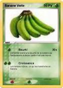 Banane Verte