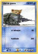 chat de guerre