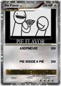 Pie Flavor