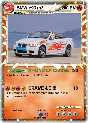 Pokemon BMW e93 m3