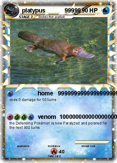 picture of platypus pokemon