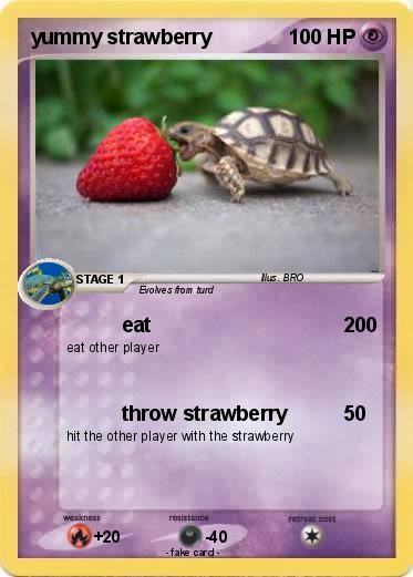 Pokemon yummy strawberry