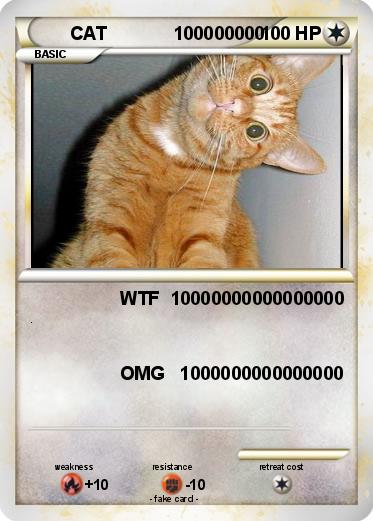 Pokémon CAT 100000000 100000000 - WTF 10000000000000000 ...