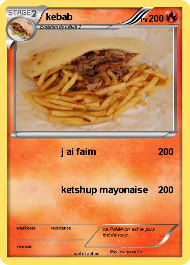 Pokemon kebab