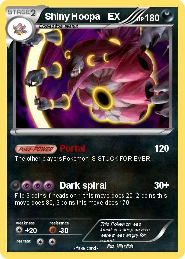 Pokémon Shiny Hoopa EX - Portal - My Pokemon Card