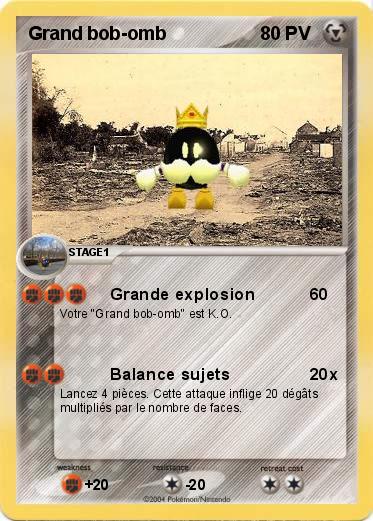 Pokemon Grand bob-omb